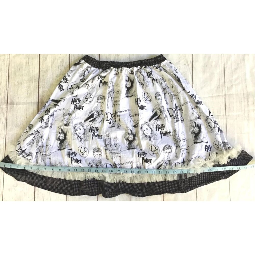 Handmade Harry Potter Skirt Women’s Small Dumbledore Army Print - Picture 9 of 9